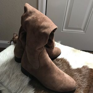 Forever 21 Tan Boots